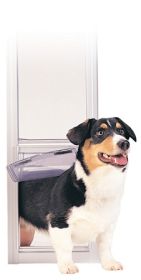 PetSafe Freedom Patio Panel Pet Door - Small / White