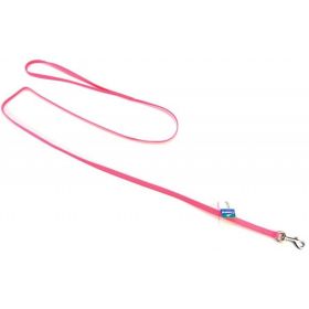 Coastal Pet Nylon Lead Neon Pink (Option: 4' Long x 3/8" Wide)