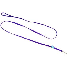 Coastal Pet Nylon Lead Purple (Option: 6' Long x 3/8" Wide)